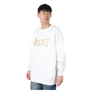 バレーボールウェア クルーネックスウェット フロント ゴールドロゴ VB23AT03-19