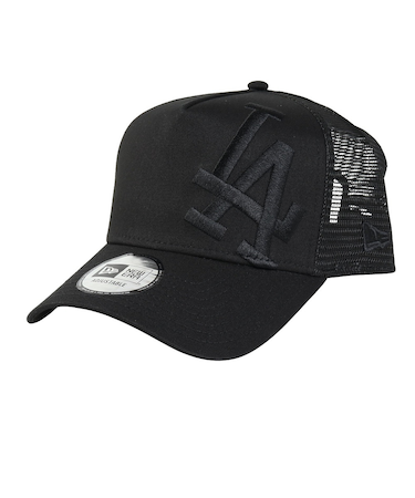 ニューエラ（NEW ERA）メッシュキャップ AFTR ロサンゼルス・ドジャース LA BLACK 黒 56-60cm 14750949 キャップ 帽子 メッ…