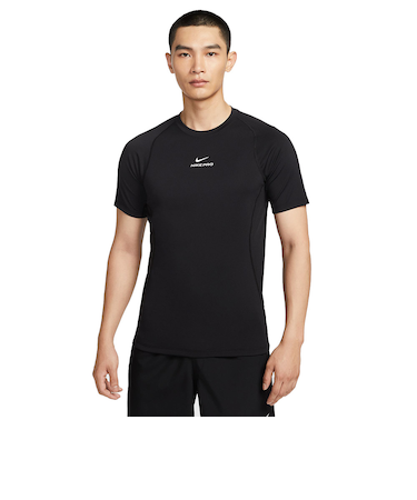 ナイキ（NIKE）ナイキプロ ドライフィット ショートスリーブ トップ HV0410-010