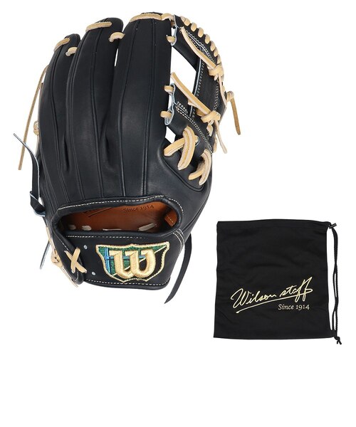 ウイルソン（Wilson）硬式用グラブ 内野手用 野球グローブ staff DUAL