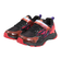 ムーンスター（MoonStar）ジュニア スポーツシューズ ベルクロ ベルト付き スニーカー SK0072 グレン ブラック レッド 12240096