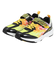 ムーンスター（MoonStar）ジュニア スポーツシューズ ベルクロ ベルト付き スニーカー SK0071 ジンライ イエロー ブラック 12240073