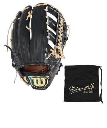 ウイルソン（Wilson）硬式用グラブ 外野手用 野球グローブ 一般 Wilson Staff DUAL スタッフ デュアル WBW103666