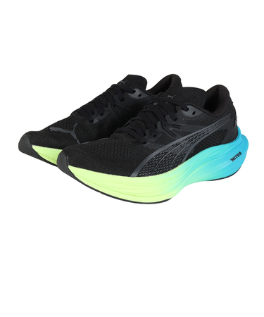 プーマ（PUMA）ランニングシューズ ジョギングシューズ ディヴィエイト ニトロ 3 ブラック 30970723 スニーカー