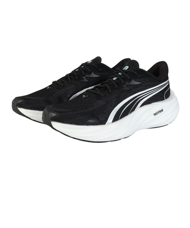 プーマ(PUMA)ランニングシューズ ジョギングシューズ ヴェロシティ ニトロ 4 AP ブラック 31263501 スニーカー