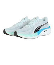 プーマ（PUMA）ランニングシューズ ジョギングシューズ ヴェロシティ ニトロ 4 AP ライトブルー 31263505 スニーカー