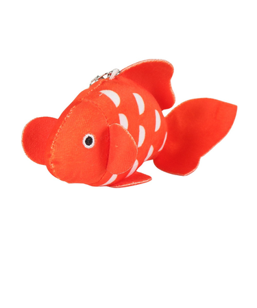 マスコットキーホルダー きんぎょさん TKZ42QD055 ぬいぐるみ 動物 アニマル プレゼント ギフト