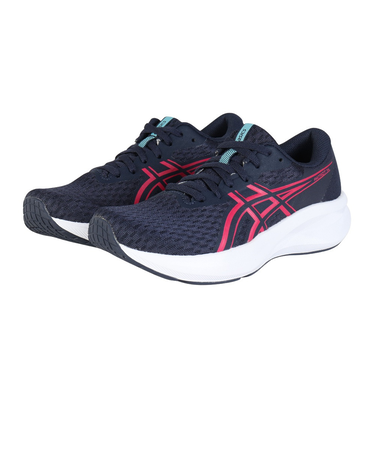 アシックス(ASICS)ランニングシューズ スポーツシューズ パトリオット 14 ネイビー レッド 1012B836.401 スニーカー