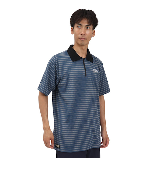 PROJECTS ストライプ ポロシャツ RKN-25212-BLU