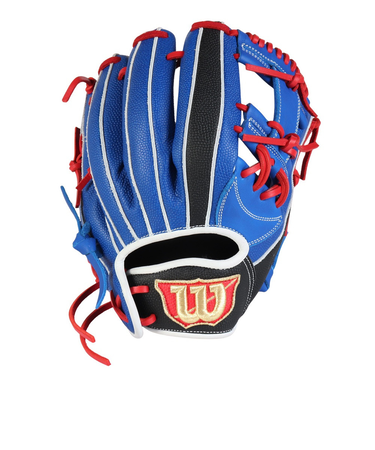 ウイルソン(Wilson)少年軟式用グラブ 内野手用 野球グローブ ジュニア用 D-MAX DUAL Jr. 7J型 WBW103892