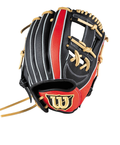 ウイルソン（Wilson）少年軟式用グラブ 内野手用 野球グローブ ジュニア用 D-MAX DUAL Jr. 7J型 WBW103894