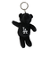 エムエルビー（MLB）ぬいぐるみキーホルダー イーカム MLB  ロサンゼルス・ドジャース 黒 LA-KEY17 BLACK クマ ロゴ
