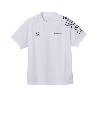 デサント（DESCENTE）S.F.TECH ピンメッシュ 半袖シャツ ST5SHT09M WH00