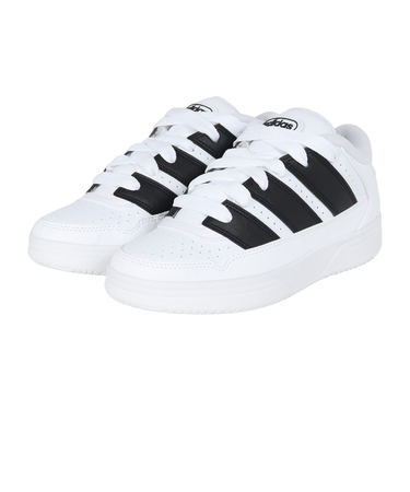 アディダス（adidas）スニーカー スポーツシューズ ターンアラウンドシューズ ホワイト ブラック JS0145 カジュアルシューズ スポーツ