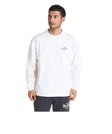 ビラボン（BILLABONG）WARM SOFTTY 長袖Tシャツ BF012850 CRM