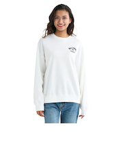 ビラボン（BILLABONG）SQUARELOGO BOYFIT スウェットクルーネックトレーナー BF014004 SCS