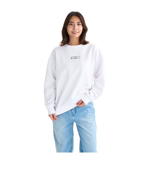 ロキシー（ROXY）SQUARE LOGO プルオーバー 25FWRPO254031WHT｜スーパースポーツゼビオの通販｜&mall（アンド ...