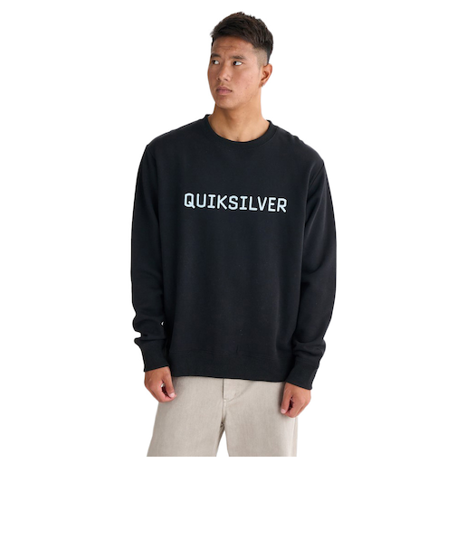 クイックシルバー（Quiksilver）DNA BIG CLICKER クルーネックスウェット 25FWQPO254011BLK