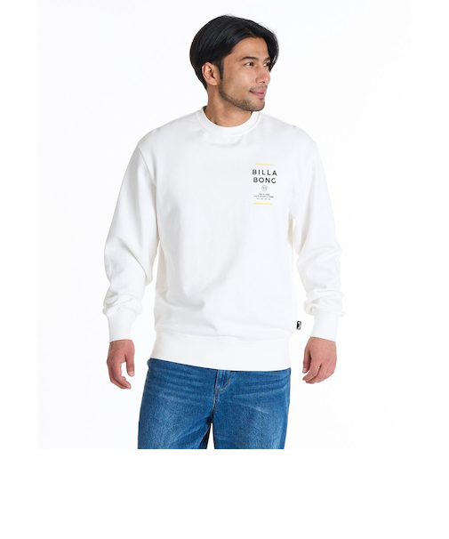 ビラボン（BILLABONG）SUN BLOCK スウェットプルオーバー BF012001 OFW