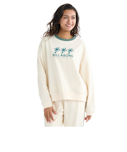 ビラボン（BILLABONG）TRIPLE PALMS SW CREW 長袖Tシャツ BF014010 WCP