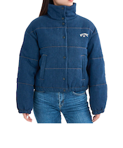 ビラボン（BILLABONG）DENIM PUFF ジャケット BF014761 IND
