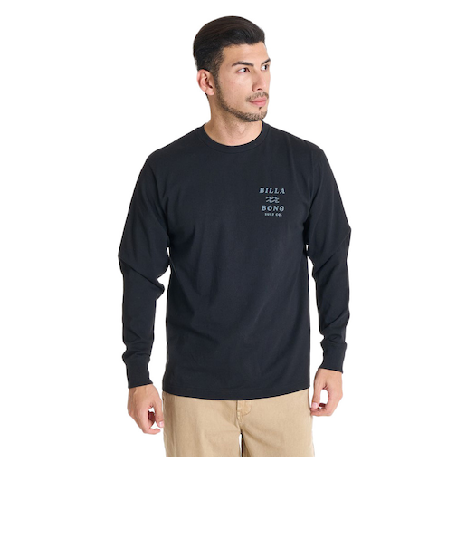ビラボン（BILLABONG）ONE TIME 長袖Tシャツ BF012050 BLK