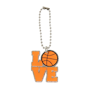 キーホルダー LOVEスポーツKC バスケ IS016 学生 部活 スポーツ 運動 記念品 スクバ チームメイト 友達