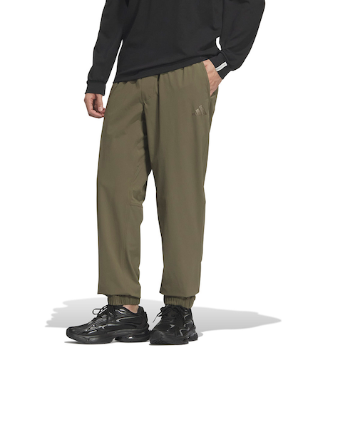 アディダス(adidas)エッセンシャルプラス ストレッチ ウーブン フルレングス ジョガー パンツ TZ498-KA1285