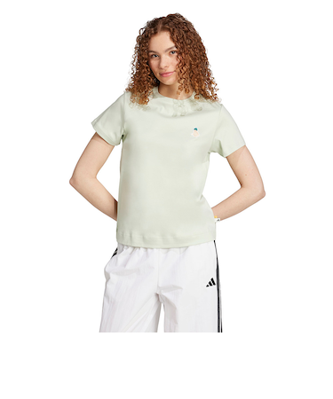 アディダス（adidas）キャット パッチ グラフィック 半袖Tシャツ JVJ25-JM4449