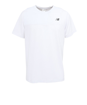 ニューバランス（new balance）テニスウェア スポーツカラーブロック 半袖Tシャツ AMT53400WT