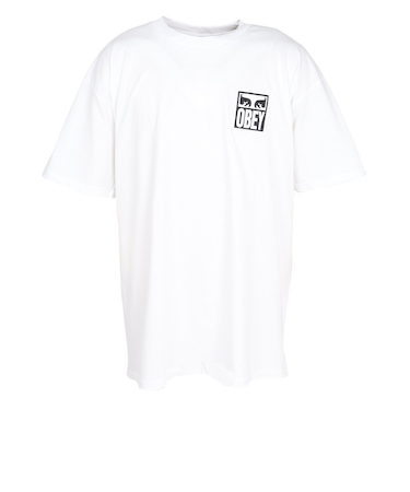 オベイ（OBEY）EYES ICON II クラシック 半袖Tシャツ 165262142WHTO25P