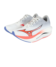 ミズノ（MIZUNO）ランニングシューズ 部活 ウエーブ リベリオン フラッシュ 3 ホワイト レッド J1GC253501