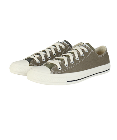 コンバース（CONVERSE）スニーカー キャンパスシューズ オールスター トーンパネル OX OLV オリーブ 31315851 カジュアルシューズ