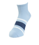 ヤックパック（YAK PAK）靴下 刺繍ライン SH ショートソックス ライトブルー 25-27センチ 34E15501Q 抗菌防臭 メッシュ おしゃれ 普段…