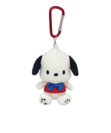 サンリオ（Sanrio）ぬいぐるみ ほわほわ ポチャッコ カラビナマスコット  182036-23 ぬいぐるみ マスコット キャラクター  かわいい
