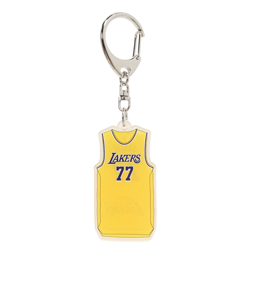 エヌビーエー（NBA）ユニフォーム型 アクリルキーホルダー ロサンゼルス レイカーズ ルカ・ドンチッチ NBA87419