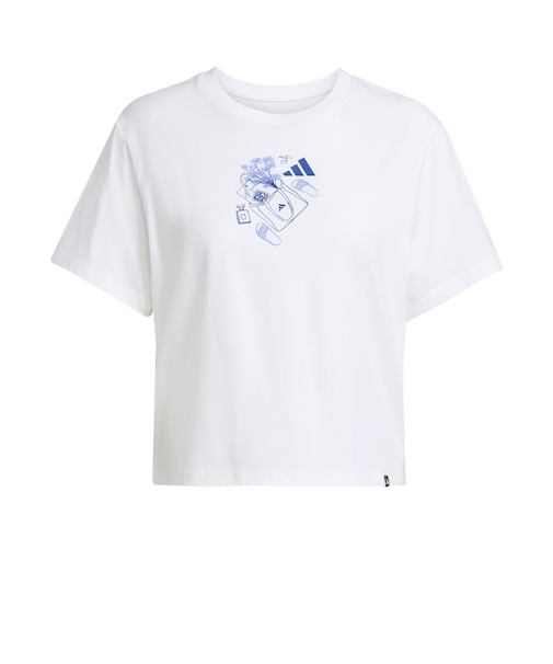 アディダス（adidas）ミニグラフィックTシャツ JVJ06-JM4386
