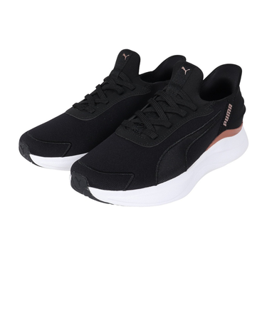 プーマ（PUMA）スニーカー ソフトライド ハーモニー レース イーズイン ランニングシューズ ブラック 31267102 スポーツ