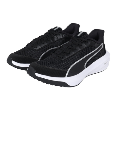 プーマ（PUMA）スニーカー ソフトライド コートニー ランニングシューズ ブラック 31203701 スポーツ カジュアルシューズ