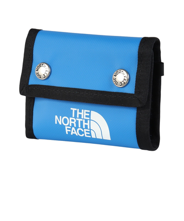 ザ・ノース・フェイス（THE NORTH FACE）財布 BCドットワレット ウォレット パスケース 青 NM82319 LB マチ付き マルチカードホルダー
