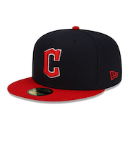 ニューエラ（NEW ERA）キャップ 59FIFTY MLBオンフィールド クリーブランド・ガーディアンズ ロード 紺 S-Lサイズ(57-59cm) 145…