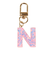 ミニ イニシャル キーホルダー N IS050 PK N