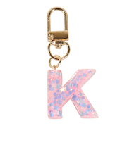 ミニ イニシャル キーホルダー K IS050 PK K