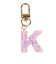 ミニ イニシャル キーホルダー K IS050 PK K