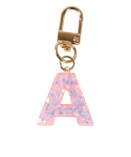 ミニ イニシャル キーホルダー A IS050 PK A