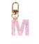 ミニ イニシャル キーホルダー M IS050 PK M