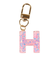 ミニ イニシャル キーホルダー H IS050 PK H