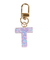 ミニ イニシャル キーホルダー T IS050 PU T