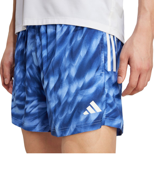 アディダス（adidas）オウン ザ ラン 総柄プリント ショーツ KRI49-JL8707
