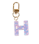ミニ イニシャル キーホルダー H IS050 PU H